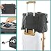silvatrip Travel Tote Bag with Luggage Sleeve - Underseat Carry on Luggage - Qualifies as a Personal Item Flight Bag by Airlines