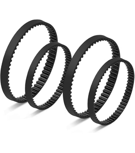 Easy and Reliable Rubber Belt Set 3M1774 3M1774 1773M4 Geared Teeth 2 Pack
