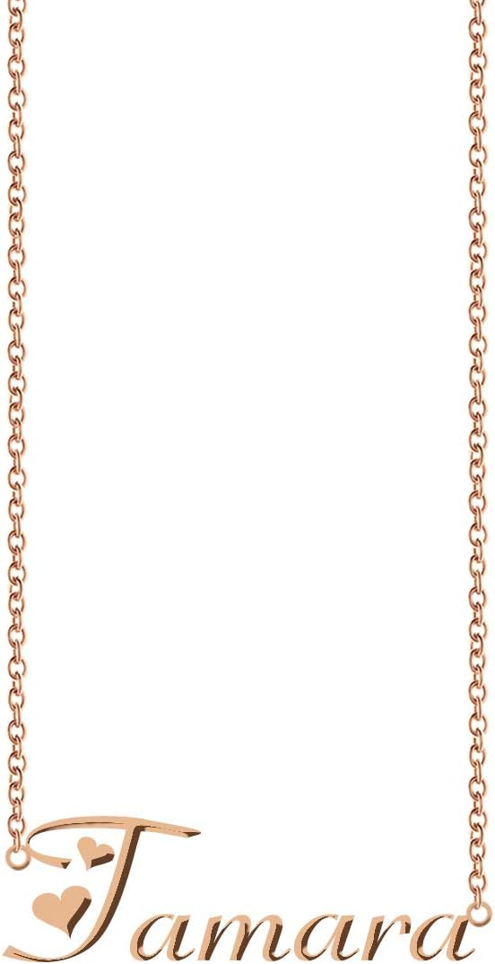 ZAlohaPersonalized Name Necklace Custom Pendant