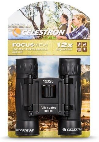CELESTRON® Focusview 12x25 Premium High Quality Multi Purpose Binocular