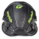 Motorcycle Tank Bag, Evary Waterproof Motobike Backseat Rear Tail Saddle Bag PU Leather Luggage Riding Storage Bag Multifunctional