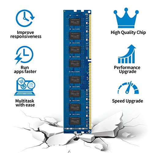 motoeagle DDR3/DDR3L 1600 MHz UDIMM RAM 16 GB Kit (8 GBx2) PC3/PC3L 12800U 8 GB 1.35 V/1.5 V 240-pins Niet-ECC… - Image 5