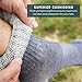 Merino Wool Hiking Socks for Men n Women - 3 Pairs