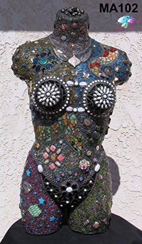 China-Girl-Mosaic-Torso-Sculpture-Mannequin-Hand-Design-by-Artist-MA102