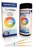10 Parameter Urinalysis Test Strips 100ct - Urine Strips for Testing Urinary Tract Infection (UTI), Glucose, pH, Protein, Ketone, and more - for People with Diabetes, Kidney, and Gallbladder Problems