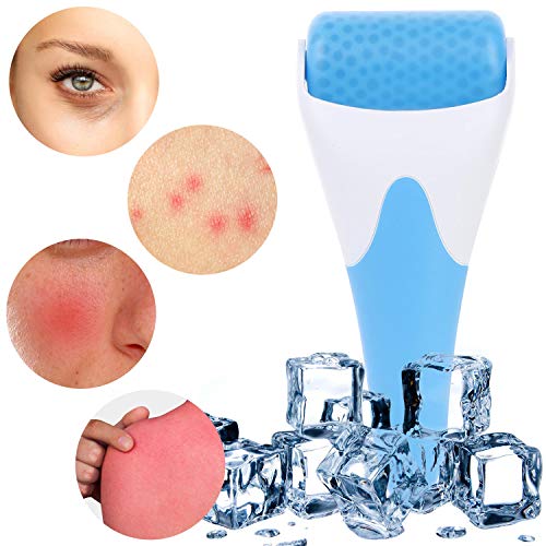 2 Packs Ice Facial Rollers Cooling Face Depuffer Roller for Reduce