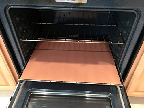 Cooks Innovations Copper Grill & Bake Mats (3 sizes) - Use on the grill, in oven & toaster oven. 100% Non-Stick. - Thumbnail 2