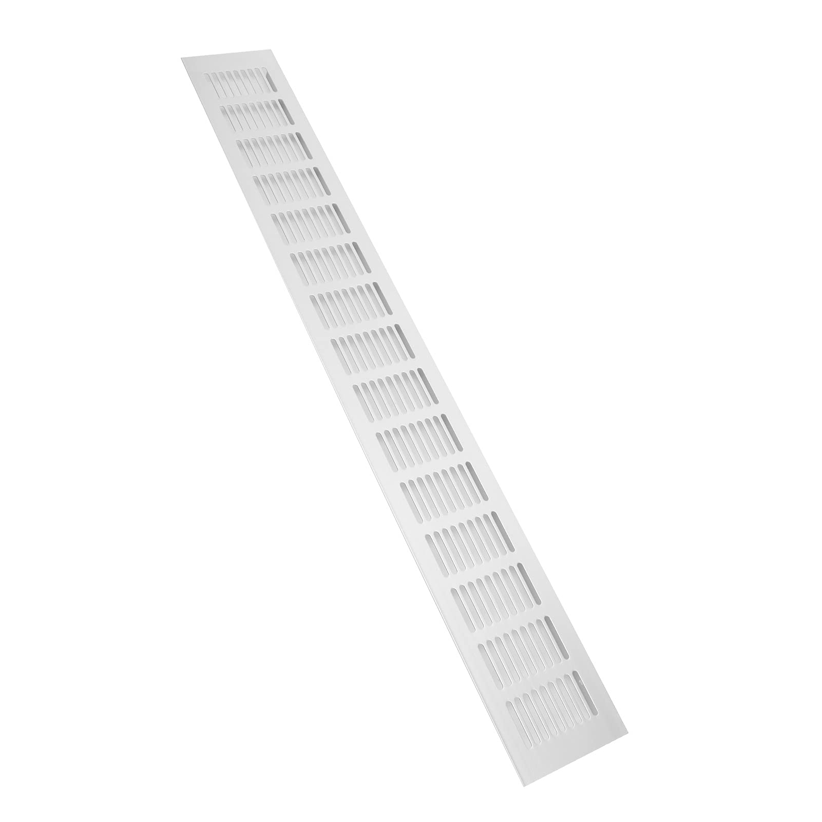 Louvered Grille, Durable Louvered Ventilation 600x80mm for Wardrobes for RV for Cabinets for Shoe Cabinets