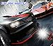 AUTOSAVER88 2x 80W H8 Angel Eyes 360-Degree Halo Ring Light White High Power Bulbs for BMW E90 E92 E93 X5