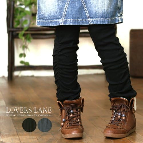 Amazon Lovers Lane レディース 裾シャーリング くしゅくしゅレギンス 1525 F グレー レギンス スパッツ 通販