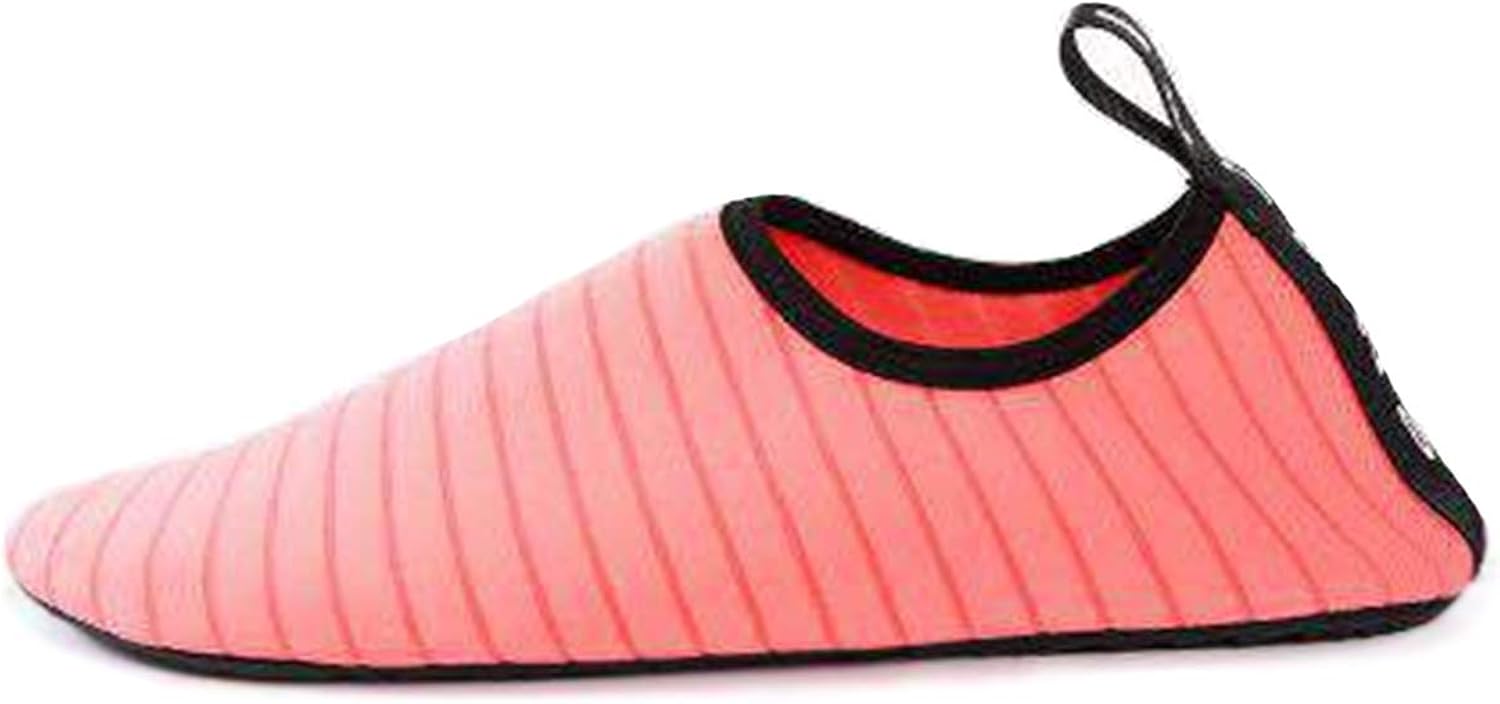 pink beach shoes