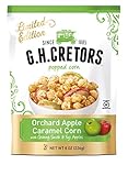 G.H. Cretors Popped Caramel Corn, Orchard Apple, 8 Ounce