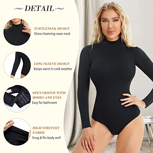 Irisnaya Shapewear Bodysuit Waist Trainer for Women Body Shaper Sexy