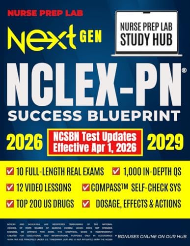 NEXT GENERATION NCLEX-RN® PREP: The stress-free, all-in-one NCLEX
