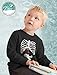 TeeStars - Gingerbread Skeleton Christmas Rib Cage Xray Cute Kids Sweatshirt