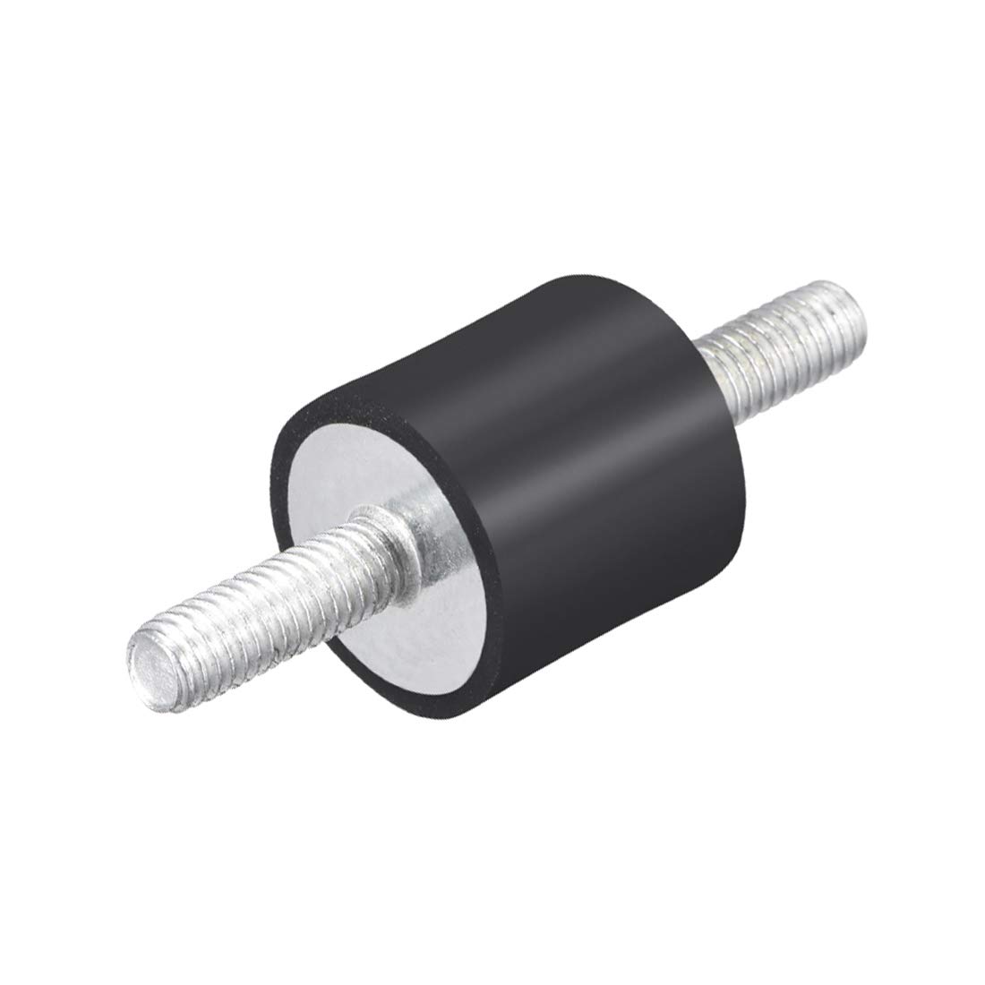 sourcing map 20 x 20mm Rubber Mounts,Vibration Isolators,Shock Absorber with M6 x 18mm Studs