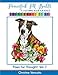 Peaceful Pit Bulls: A Friendly Dog Colouring Book for Adults (Paws for Thought) (Volume 7) by Christine Vencato