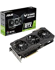 ASUS TUF Gaming NVIDIA GeForce RTX 3070 Ti OC Edition Graphics Card (PCIe 4.0, 8GB GDDR6X, HDMI 2.1, DisplayPort 1.4a, Dual Ball Fan Bearings, Military-Grade Certification, GPU Tweak II)