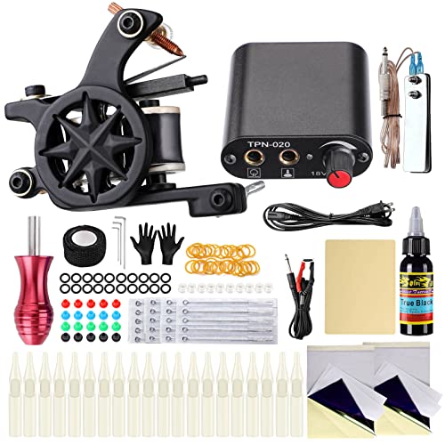 Solong Tattoo Kit Complete Starter Tattoo Kit 1 Pro Machine Guns 1 Ink