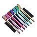 EA-STONE 12Pcs Dividing Duck Bill Clips, Clamp Hair Styling Clips Hairpin Metal Hairdressing Sectioning For Salon Styling Tools (gold)