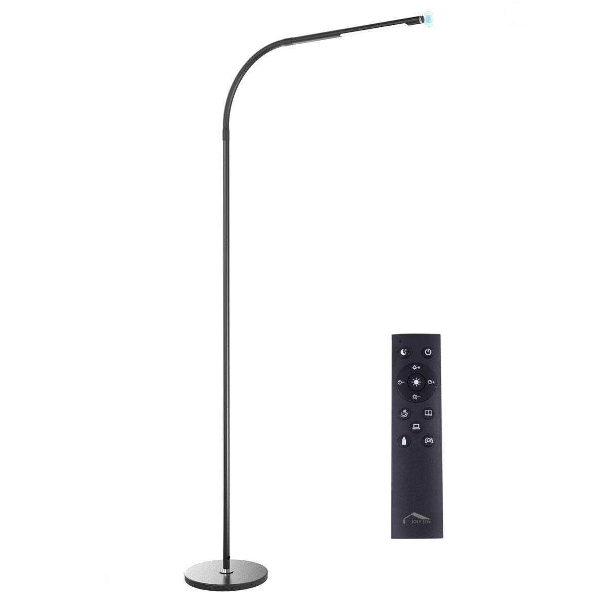 Joly Joy LED Modern Floor Lamps, Flexible Gooseneck Standing Reading