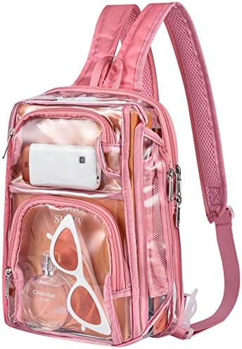 Amazon.com: Higuyst Beige Clear Backpack for Women - Stadium  display picture 1