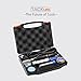 TACKLIFE SKY47AC 11-in-1 ESD Protecting Soldering Iron Kit 60W Adjustable Temperature Welding Soldering Iron, with 5pcs Different Soldering Tips, Solder Sucker, Soldering Wire,Cleaning Sponge Stand
