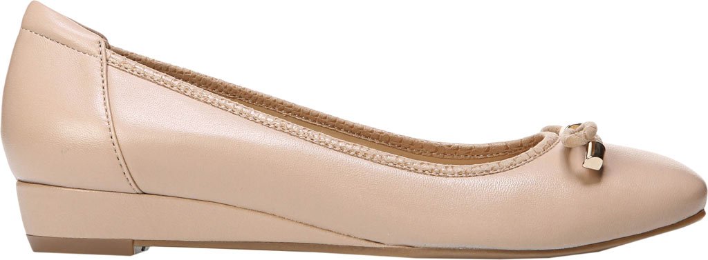 Naturalizer Womens Dove Slip On Wedge,Tender Taupe Leather/Snake Print Fabric,U - Image 4