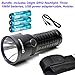 Bundle: Olight SR52 Intimidator Rechargeable 1200 Lumens LED Flashlight with Holster, USB Charger Adapter and LegionArms 18650 Rechargeable Batteries
