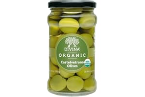 DIVINA Organic Castelvetrano Olives, 10.6 OZ
