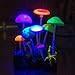 Govine Aquarium Decorations,Glowing Artificial Mushroom, Plastic Aquarium Ornament Decorations for Fish Tank Decorationsthumb 1