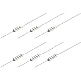 MECCANIXITY 6Pcs Metal Temperature Thermal Fuse 152&deg;C 305.6&deg;F 15A 250V | RY152 Cutoff Thermal Fuse for Motor Transformer Electric Industrial Home Appliance