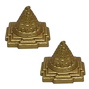 Divya Mantra Combo of Two Meru Shree Yantra for Vastu