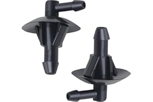 Amavoler 5125061AA Windshield Washer Nozzle Aftermarket Accessory Fit for Dodge Freightliner Sprinter 2500 3500. OEM#:5125061AA.(2pcs)