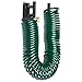 Melnor Garden Coil Hose with All Brass Connectors and Storage Rack; Extends up to 50 Feet