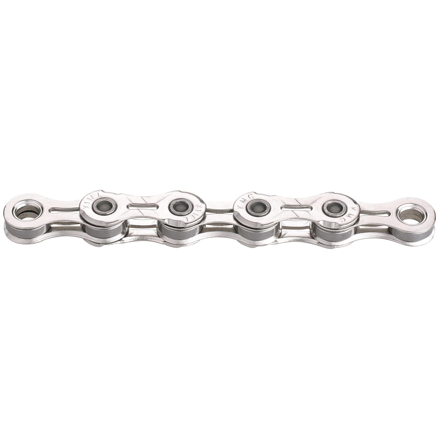 KMC X11EL Waxed 11 Speed Chain, Silver, 118 Link
