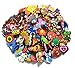 joytime shoecharm Lot of 50 Mixed PVC Different Shoe Charms for Croc & Jibbitz Bands Bracelet Wristband