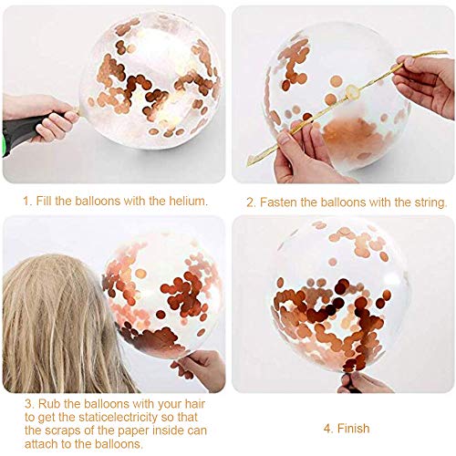 BLUETOP Party Decoration Set, Include 5 Pieces 70"x12" Sequin Table Runners, 20 Pieces Balloons as Gifts for Party Supplies Wedding Birthday Ceremony Bridal Shower Prom Decoration