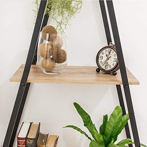 image for C-Hopetree A-Frame Ladder Shelves - Bookcase - Bookshelf - Display - M