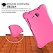 MoKo Samsung Galaxy Tab A 7.0 Case - Kids Friendly Ultra Light Weight Shock Proof Super Protective Cover Case for Samsung Galaxy Tab A 7.0 Inch Tablet 2016 Release (SM-T280 / SM-T285 Version), MAGENTA