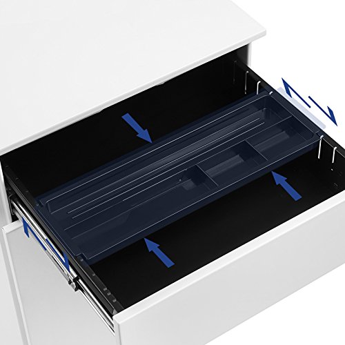 Songmics Mobile File Cabinet With 2 Draw Buy Online In United Arab Emirates At Desertcart
