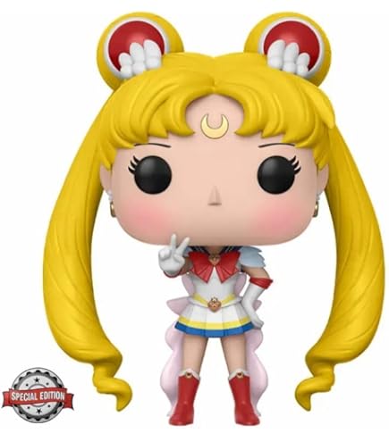 FUNKO POP 美少女戦士セーラームーン セーラーマーズ Amazon.com: Funko POP Anime: Sailor Moon with Luna Action