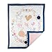 Lolli Living Baby and Toddler Quilt - Stella | Ultra Soft, Lightweight, and Versatile Swaddle and Receiving Blanket, Stroller Cover, Sunshade, Play Mat, Nursery Decor| Baby Gift Ideas 37x45 inches