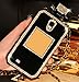 Omio for iPhone7 Plus / iPhone8 Plus Case, Perfume Bottle Cover with Necklace Neck Wrist Chain String Luxury Bling 3D Glitter Crystal Diamonds Rhinestone Shell for Apple iPhone 7 Plus/iPhone 8 Plus