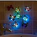 1pcs Change Colors Stick-on Butterfly Wall Xmas Decor LED Night Light
