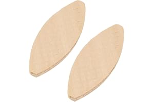 Hilitand 100pcs 10# Wood Joining Biscuits, Wood Board Docking Tool, Joiner Accessories