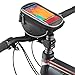 COTEetCI Bicycle Mountain Road MTB Bike Front Frame Tube Handlebar Bag Cycling Basket for Cellphone Phonethumb 4