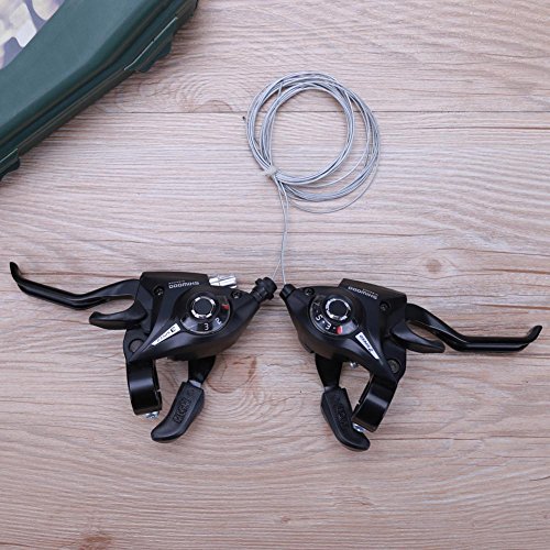 Alloet 21 Speed Bicycle Shifter Brake Conjoined DIP Derailleurs Mountain Bike Hand - Thumbnail 3