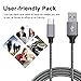 NDLBS USB Type C cable,USB C to A charger 2pack nylon braided USB 2.0 fast charging cord for Galaxy S9 S8 plus NOTE8,pixel,LG G6 V30,google, Nintendo Switch,OnePlus 5