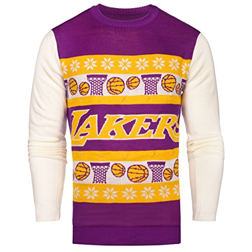 lakers light up sweater